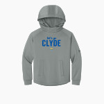 CLYDE HIGH SCHOOL FLIERS <span class="pdp-name-mascot">CLYDE FLIERS</span> Richardson Youth Charge Performance Fleece Long Sleeve Hoodie Front Thumbnail