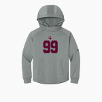 VAN NUYS HIGH SCHOOL WOLVES <span class="pdp-name-mascot">VAN NUYS WOLVES</span> Richardson Youth Charge Performance Fleece Long Sleeve Hoodie Front Thumbnail