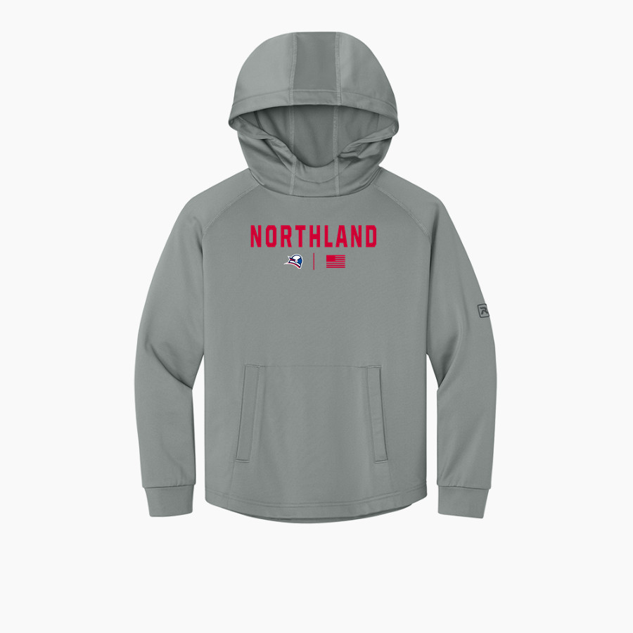 NORTHLAND Pioneers <span class="pdp-name-mascot">NORTHLAND PIONEERS STORE</span> Richardson Youth Charge Performance Fleece Long Sleeve Hoodie