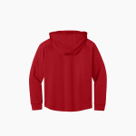 VANDERCOOK LAKE HIGH SCHOOL JAYHAWKS <span class="pdp-name-mascot">VANDERCOOK LAKE JAYHAWKS</span> Richardson Youth Charge Performance Fleece Long Sleeve Hoodie Back Thumbnail