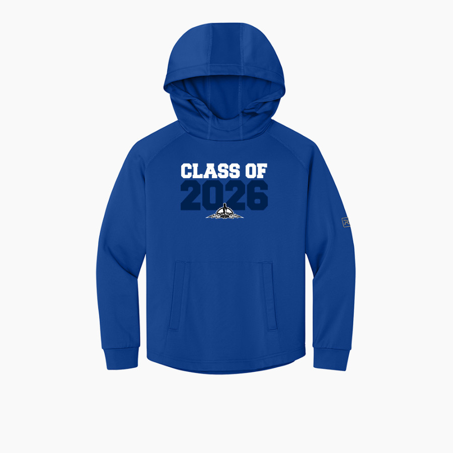 Kamehameha Maui Warriors <span class="pdp-name-mascot">Kamehameha Maui Warriors</span> Richardson Youth Charge Performance Fleece Long Sleeve Hoodie