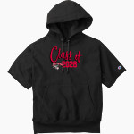 Lake Mary Rams <span class="pdp-name-mascot">Lake Mary Rams</span> Champion Men's Reverse Weave Short Sleeve Hooded Sweatshirt Front Thumbnail