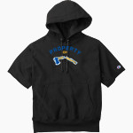 BAD AXE HIGH SCHOOL HATCHETS <span class="pdp-name-mascot">BAD AXE HATCHETS</span> Champion Men's Reverse Weave Short Sleeve Hooded Sweatshirt Front Thumbnail