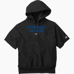 Junipero Serra Cavaliers Champion Men's Reverse Weave Short Sleeve Hooded Sweatshirt Front Thumbnail