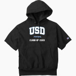University of San Diego Toreros <span class="pdp-name-mascot">USD Toreros</span> Champion Men's Reverse Weave Short Sleeve Hooded Sweatshirt Front Thumbnail