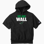 WALL HIGH SCHOOL HAWKS <span class="pdp-name-mascot">WALL HAWKS</span> Champion Men's Reverse Weave Short Sleeve Hooded Sweatshirt Front Thumbnail