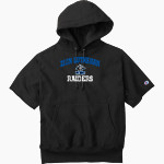 Zion Lutheran Raiders Champion Men's Reverse Weave Short Sleeve Hooded Sweatshirt Front Thumbnail