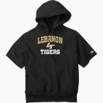 Lebanon Tigers <span class="pdp-name-mascot">Lebanon Tigers</span> Champion Men's Reverse Weave Short Sleeve Hooded Sweatshirt Front Thumbnail