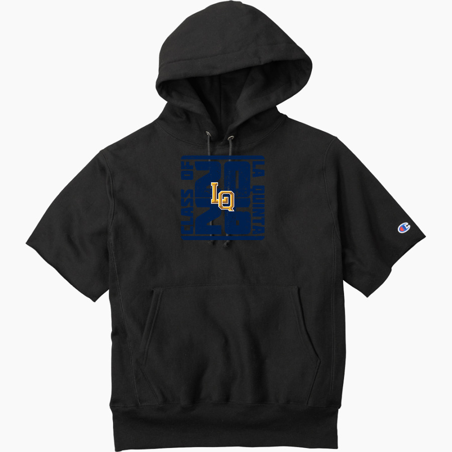 LA QUINTA HIGH SCHOOL AZTECS <span class="pdp-name-mascot">LA QUINTA AZTECS</span> Champion Men's Reverse Weave Short Sleeve Hooded Sweatshirt