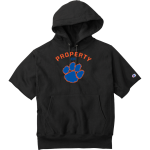 CAMPBELL COUNTY HIGH SCHOOL COUGARS <span class="pdp-name-mascot">CAMPBELL COUNTY COUGARS</span> Champion Men's Reverse Weave Short Sleeve Hooded Sweatshirt Front Thumbnail