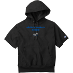 Midstate Mudcats Mudcats <span class="pdp-name-mascot">Midstate Mudcats Mudcats</span> Champion Men's Reverse Weave Short Sleeve Hooded Sweatshirt Front Thumbnail