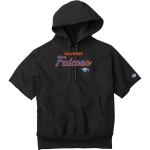VOLUNTEER HIGH SCHOOL FALCONS <span class="pdp-name-mascot">VOLUNTEER FALCONS</span> Champion Men's Reverse Weave Short Sleeve Hooded Sweatshirt Front Thumbnail