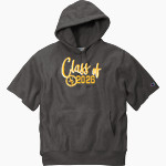 Carver E&S E&S Champion Men's Reverse Weave Short Sleeve Hooded Sweatshirt Front Thumbnail