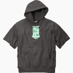 Brimmer and May Gators <span class="pdp-name-mascot">Brimmer & May School Gators</span> Champion Men's Reverse Weave Short Sleeve Hooded Sweatshirt Front Thumbnail