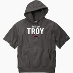 TROY HIGH SCHOOL COLTS Champion Men's Reverse Weave Short Sleeve Hooded Sweatshirt Front Thumbnail