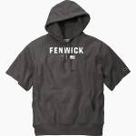 Fenwick Friars The Official Online Store <span class="pdp-name-mascot">Fenwick Friars</span> Champion Men's Reverse Weave Short Sleeve Hooded Sweatshirt Front Thumbnail