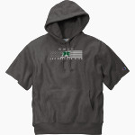 Ohio Bobcats <span class="pdp-name-mascot">Ohio University Hockey Bobcats</span> Champion Men's Reverse Weave Short Sleeve Hooded Sweatshirt Front Thumbnail
