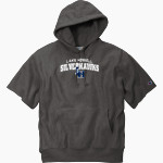 Lake Howell Silverhawks <span class="pdp-name-mascot">Lake Howell Hawks</span> Champion Men's Reverse Weave Short Sleeve Hooded Sweatshirt Front Thumbnail