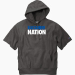 Bridges Prep Buccaneers <span class="pdp-name-mascot">Bridges Preparatory School Buccaneers</span> Champion Men's Reverse Weave Short Sleeve Hooded Sweatshirt Front Thumbnail
