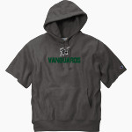 Wisconsin Heights High School Vanguards <span class="pdp-name-mascot">Wisconsin Heights High School</span> Champion Men's Reverse Weave Short Sleeve Hooded Sweatshirt Front Thumbnail
