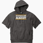 STATEN ISLAND ACADEMY The Official Store of the Tigers <span class="pdp-name-mascot">STATEN ISLAND ACADEMY TIGERS</span> Champion Men's Reverse Weave Short Sleeve Hooded Sweatshirt Front Thumbnail