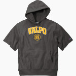Valparaiso Beacons <span class="pdp-name-mascot">Valparaiso Beacons</span> Champion Men's Reverse Weave Short Sleeve Hooded Sweatshirt Front Thumbnail