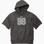 Black Bear Maine Black Bear Maine Champion Men's Reverse Weave Short Sleeve Hooded Sweatshirt Front Thumbnail