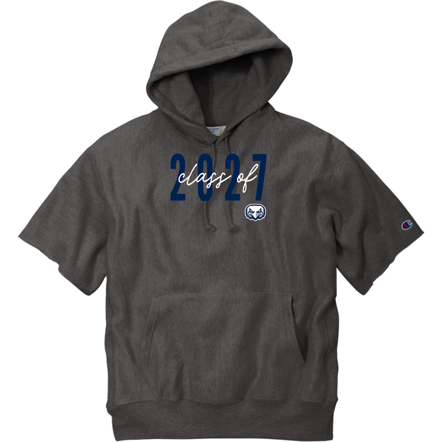 Legacy Eagles <span class="pdp-name-mascot">Legacy Charter Eagles</span> Champion Men's Reverse Weave Short Sleeve Hooded Sweatshirt