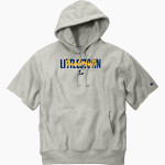 LITTLESTOWN HIGH SCHOOL THUNDERBOLTS Champion Men's Reverse Weave Short Sleeve Hooded Sweatshirt Front Thumbnail