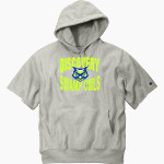 Discovery Swamp Owls Champion Men's Reverse Weave Short Sleeve Hooded Sweatshirt Front Thumbnail