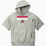 Harrisburg Bulldogs Champion Men's Reverse Weave Short Sleeve Hooded Sweatshirt Front Thumbnail