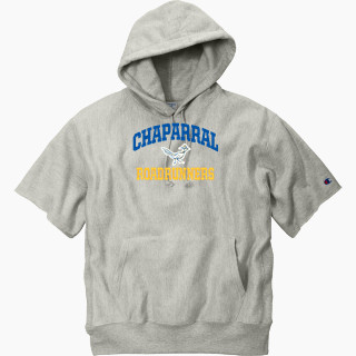 Champion Men's Reverse Weave Short Sleeve Hooded Sweatshirt