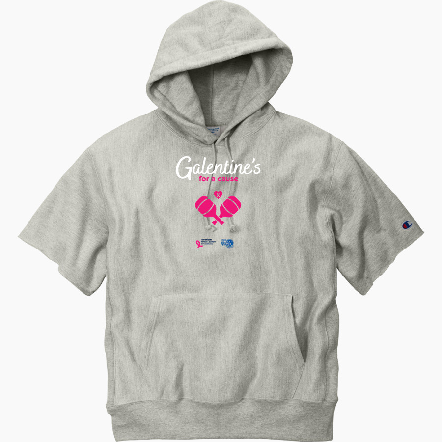 Rt. 12 Pickle Rt. 12 Pickle <span class="pdp-name-mascot">Rt. 12 Pickle</span> Champion Men's Reverse Weave Short Sleeve Hooded Sweatshirt