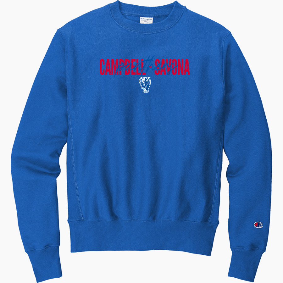 CAMPBELL-SAVONA HIGH SCHOOL PANTHERS <span class="pdp-name-mascot">CAMPBELL - SAVONA PANTHERS</span> Champion Men's Reverse Weave Crewneck Sweatshirt