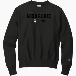 ABSAROKEE HIGH SCHOOL HUSKIES <span class="pdp-name-mascot">ABSAROKEE HUSKIES</span> Champion Men's Reverse Weave Crewneck Sweatshirt Front Thumbnail