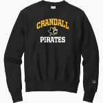 CRANDALL HIGH SCHOOL PIRATES <span class="pdp-name-mascot">CRANDALL PIRATES</span> Champion Men's Reverse Weave Crewneck Sweatshirt Front Thumbnail