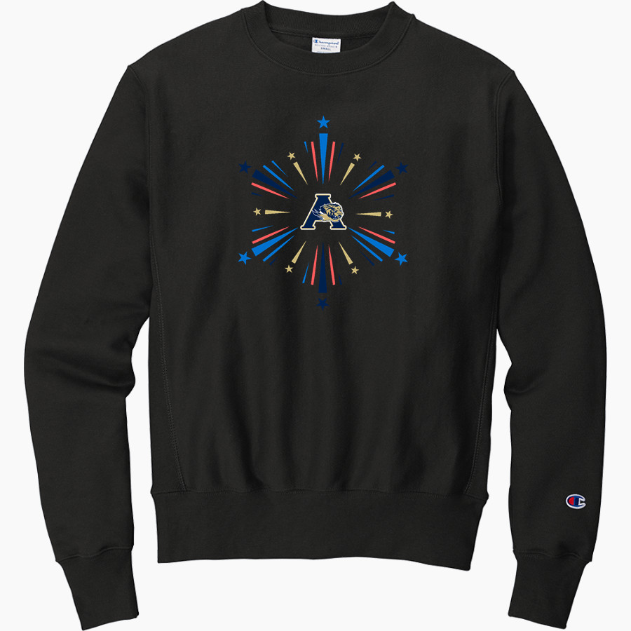 ARLINGTON HIGH SCHOOL TIGERS <span class="pdp-name-mascot">ARLINGTON TIGERS</span> Champion Men's Reverse Weave Crewneck Sweatshirt