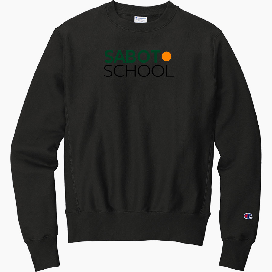 Sabot School Sabot School <span class="pdp-name-mascot">STONY POINT SCHOOL</span> Champion Men's Reverse Weave Crewneck Sweatshirt