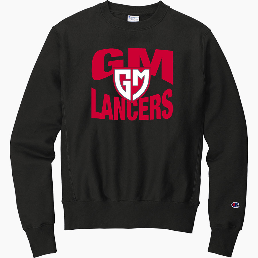 GENERAL MCLANE HIGH SCHOOL LANCERS <span class="pdp-name-mascot">GENERAL MCLANE LANCERS</span> Champion Men's Reverse Weave Crewneck Sweatshirt