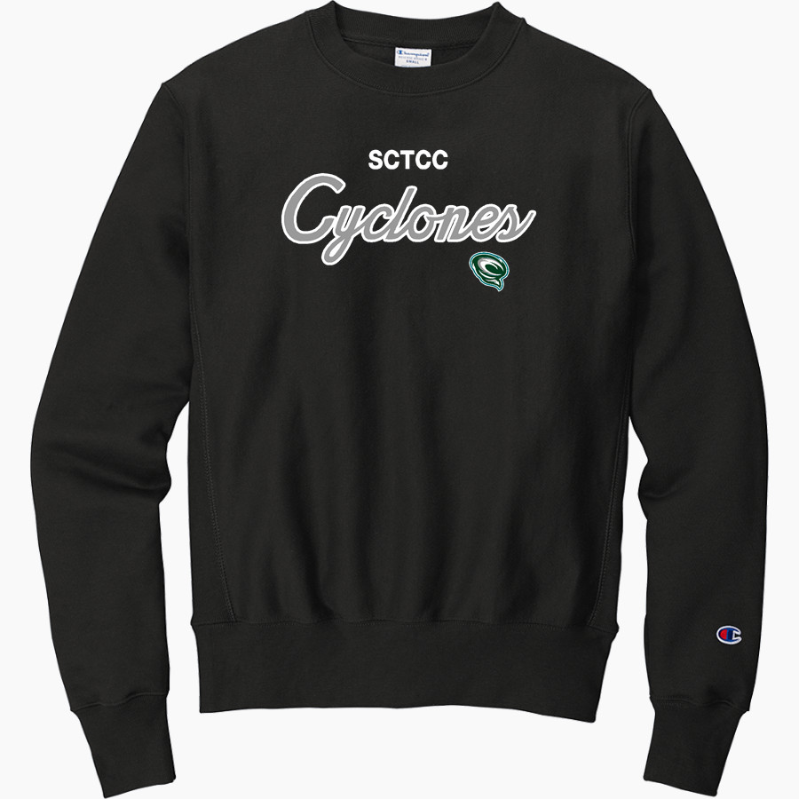 SCTCC Cyclones Online Apparel Store <span class="pdp-name-mascot">St Cloud Cyclones</span> Champion Men's Reverse Weave Crewneck Sweatshirt