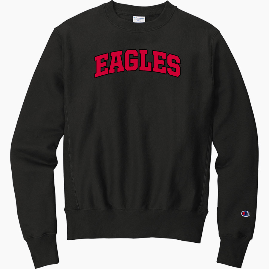 Jupiter Christian Eagles <span class="pdp-name-mascot">Jupiter Eagles</span> Champion Men's Reverse Weave Crewneck Sweatshirt
