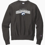 HIllsdale Chargers <span class="pdp-name-mascot">HIllsdale College Chargers</span> Champion Men's Reverse Weave Crewneck Sweatshirt Front Thumbnail