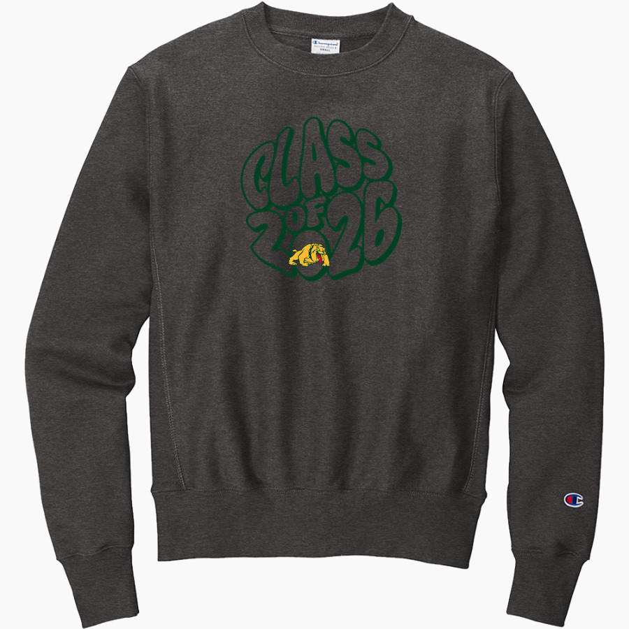 BURR AND BURTON ACADEMY The Official Online Store <span class="pdp-name-mascot">BURR AND BURTON ACADEMY BULLDOGS</span> Champion Men's Reverse Weave Crewneck Sweatshirt