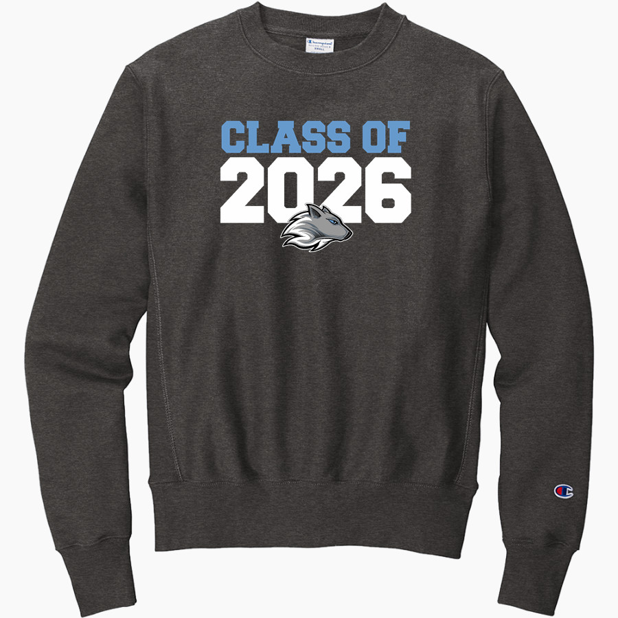 Laconia Christian Academy Timberwolves <span class="pdp-name-mascot">Laconia Christian Academy Timberwolves</span> Champion Men's Reverse Weave Crewneck Sweatshirt