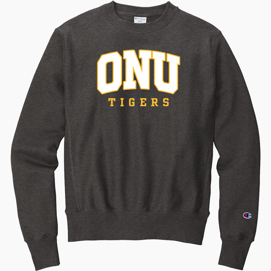 Olivet Nazarene Tigers <span class="pdp-name-mascot">Olivet Nazarene University Tigers</span> Champion Men's Reverse Weave Crewneck Sweatshirt