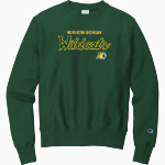Northern Michigan Wildcats <span class="pdp-name-mascot">Northern Michigan Wildcats</span> Champion Men's Reverse Weave Crewneck Sweatshirt Front Thumbnail