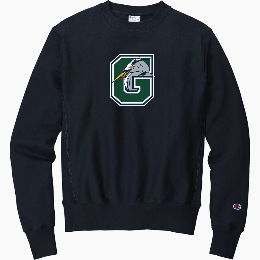 Gunston Herons <span class="pdp-name-mascot">Gunston Herons</span> Champion Men's Reverse Weave Crewneck Sweatshirt