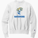 WATERFORD HIGH SCHOOL WILDCATS <span class="pdp-name-mascot">WATERFORD WILDCATS</span> Champion Men's Reverse Weave Crewneck Sweatshirt Front Thumbnail