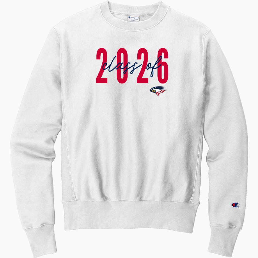 Model Secondary School for the Deaf Eagles <span class="pdp-name-mascot">Laurent Clerc Eagles</span> Champion Men's Reverse Weave Crewneck Sweatshirt