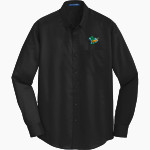 Delta College Pioneers Port Authority Men's SuperPro Twill Shirt Front Thumbnail
